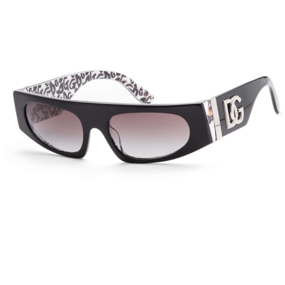 New Dolce & Gabbana DG4411 3389/8G Black on New Graffiti - Picture 4 of 16